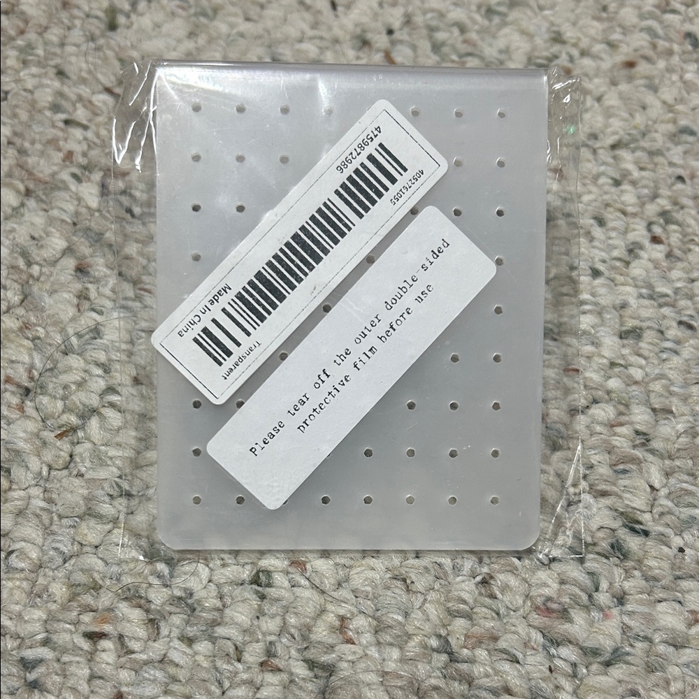 Plastic Earrings holder